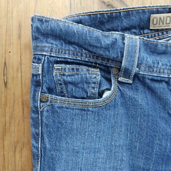 OLD NAVY BLUE DENIM ULTRA LOW WAIST SKINNY STRETCH JEANS SIZE 4 VINTAGE - Picture 6 of 8